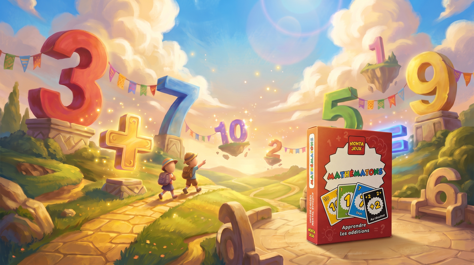 Montajeux — Mathématons, apprendre les additions en s'amusant